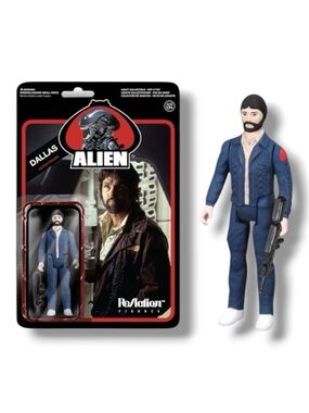 🦋 5/$25 - Alien (1979) Dallas Action Figure by Funko ReAction - NWT